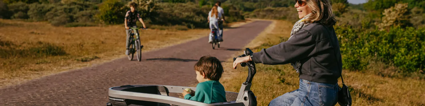 Bakfiets duinen liggend 2