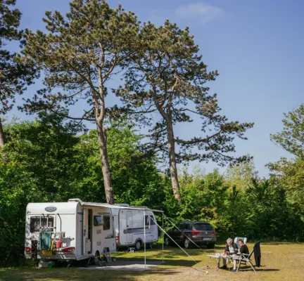 Bosplaatsen caravans